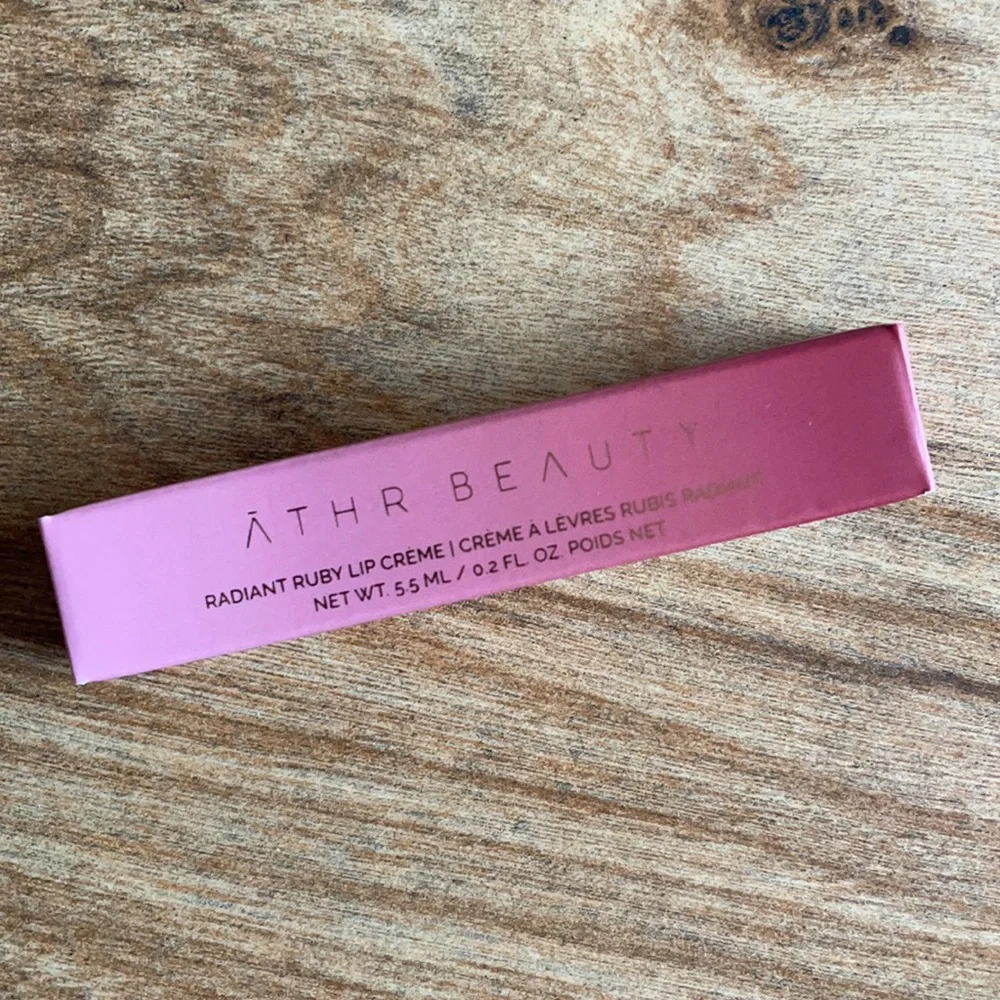 Host pick✨- New ĀTHR BEAUTY Radiant Ruby Lip Crème in Self-Love color - Picture 6 of 10